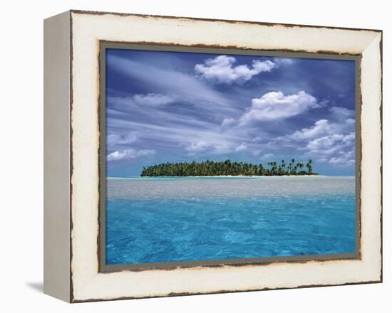 Tropical Island-Bill Ross-Framed Premier Image Canvas