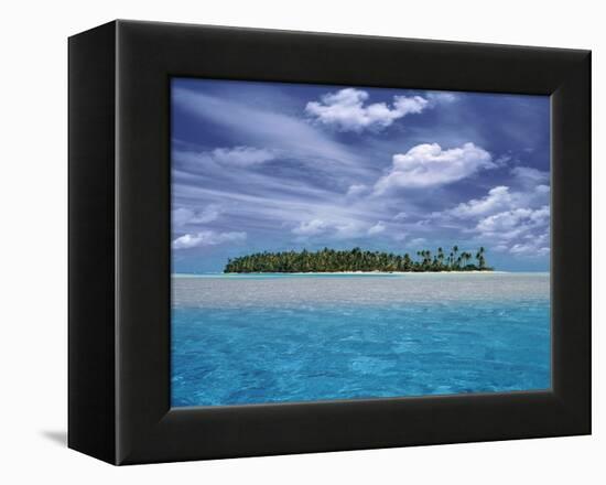 Tropical Island-Bill Ross-Framed Premier Image Canvas