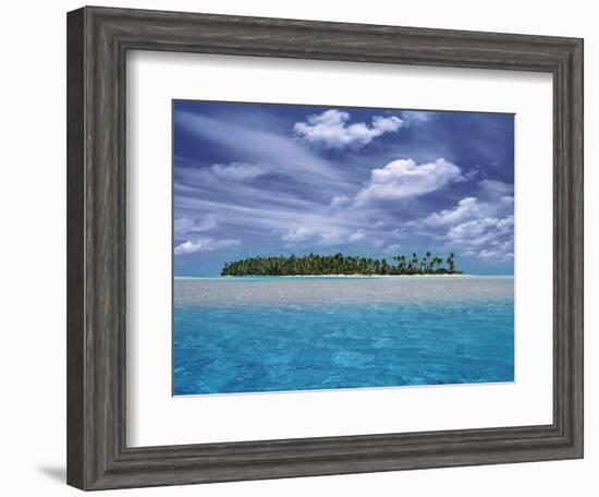 Tropical Island-Bill Ross-Framed Photographic Print