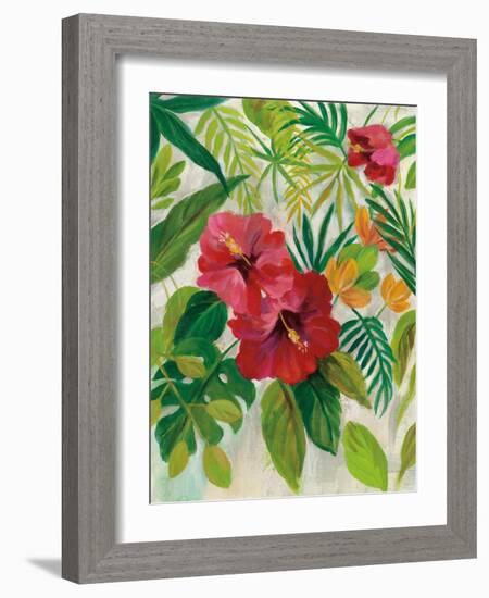 Tropical Jewels I v2-Silvia Vassileva-Framed Art Print