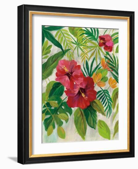 Tropical Jewels I v2-Silvia Vassileva-Framed Art Print