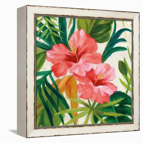 Tropical Jewels II v2 Pink Crop-Silvia Vassileva-Framed Stretched Canvas