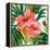 Tropical Jewels II v2 Pink Crop-Silvia Vassileva-Framed Stretched Canvas