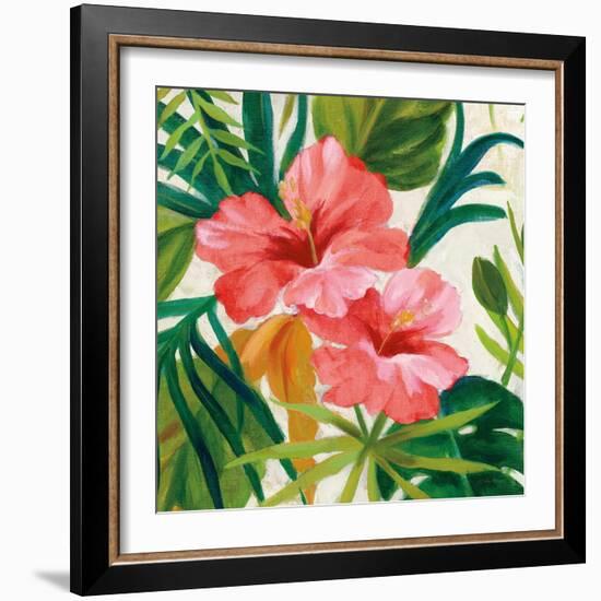 Tropical Jewels II v2 Pink Crop-Silvia Vassileva-Framed Art Print