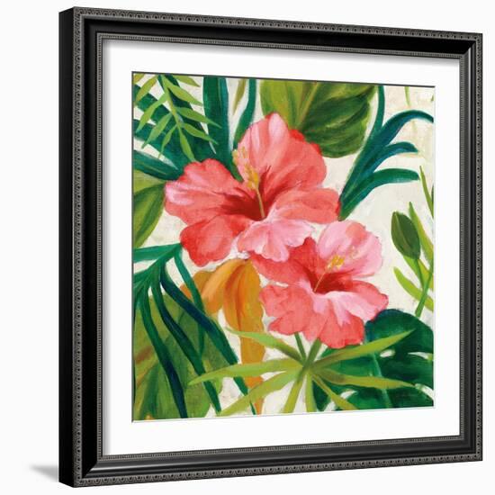 Tropical Jewels II v2 Pink Crop-Silvia Vassileva-Framed Art Print