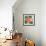 Tropical Jewels II v2 Pink Crop-Silvia Vassileva-Framed Art Print displayed on a wall