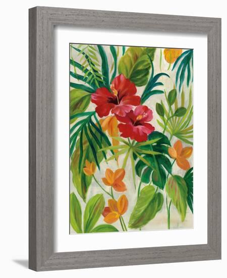 Tropical Jewels II v2-Silvia Vassileva-Framed Art Print