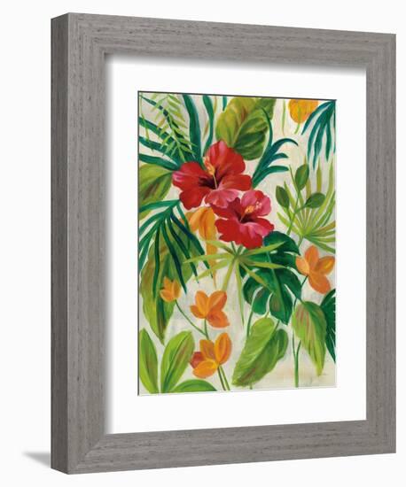 Tropical Jewels II v2-Silvia Vassileva-Framed Art Print