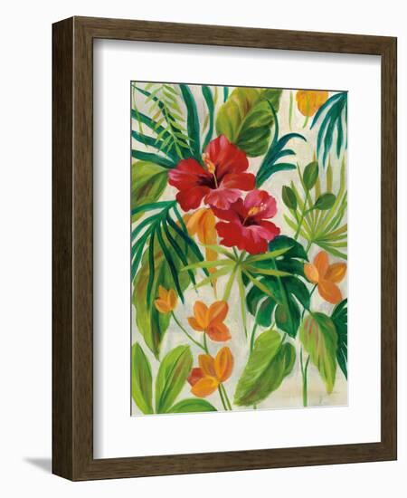 Tropical Jewels II v2-Silvia Vassileva-Framed Art Print