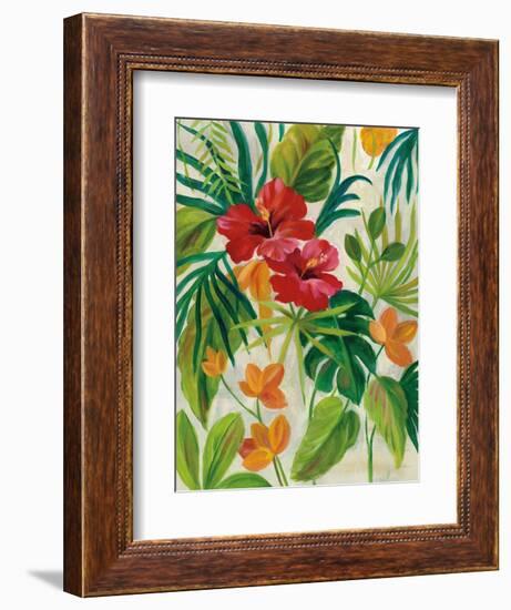 Tropical Jewels II v2-Silvia Vassileva-Framed Art Print