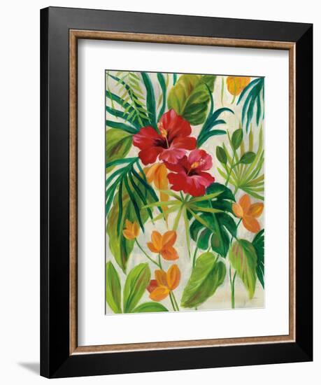 Tropical Jewels II v2-Silvia Vassileva-Framed Art Print