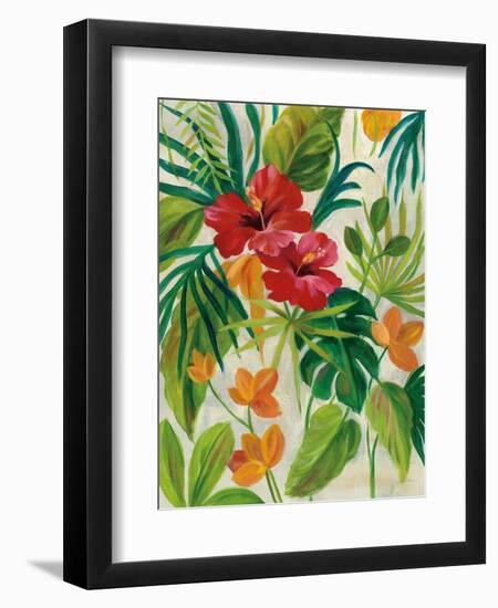 Tropical Jewels II v2-Silvia Vassileva-Framed Art Print