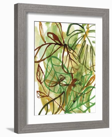 Tropical Jumble-Paula Mills-Framed Giclee Print