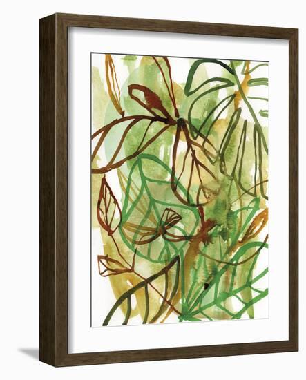 Tropical Jumble-Paula Mills-Framed Giclee Print