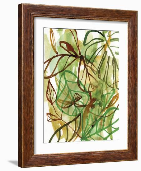 Tropical Jumble-Paula Mills-Framed Giclee Print