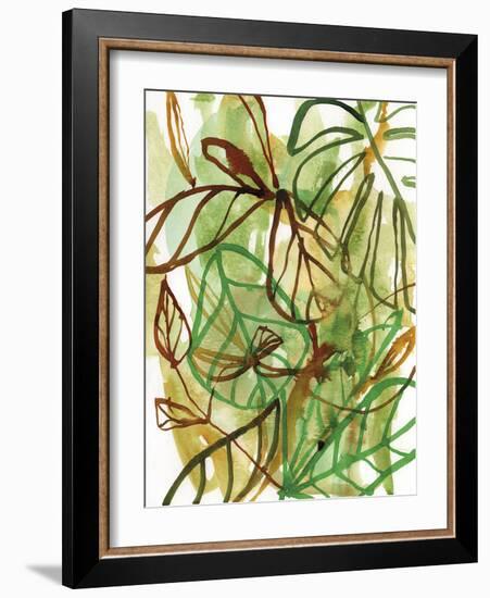 Tropical Jumble-Paula Mills-Framed Giclee Print