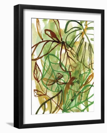 Tropical Jumble-Paula Mills-Framed Giclee Print