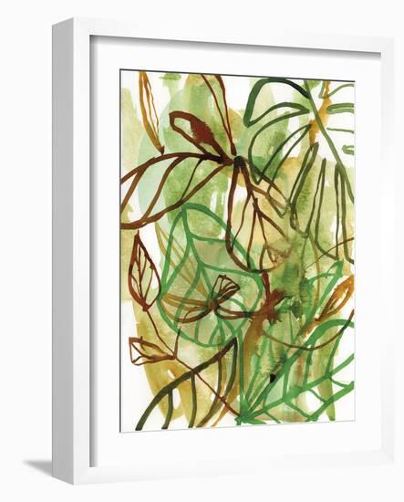 Tropical Jumble-Paula Mills-Framed Giclee Print