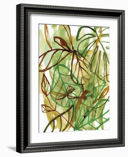 Tropical Jumble-Paula Mills-Framed Giclee Print