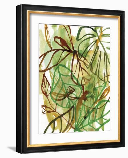 Tropical Jumble-Paula Mills-Framed Giclee Print