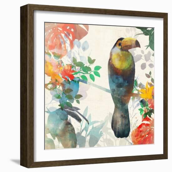 Tropical King I-Ken Roko-Framed Art Print