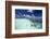 Tropical Lagoon and Coral Reef, Baa Atoll, Maldives, Indian Ocean, Asia-Sakis Papadopoulos-Framed Photographic Print