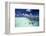 Tropical Lagoon and Coral Reef, Baa Atoll, Maldives, Indian Ocean, Asia-Sakis Papadopoulos-Framed Photographic Print