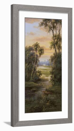 Tropical Lagoon I-Montoya-Framed Art Print