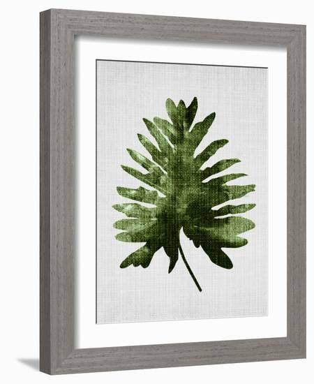 Tropical Leaf 2-LILA X LOLA-Framed Art Print