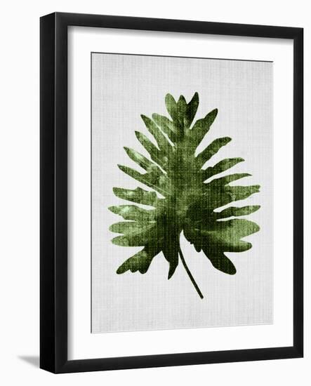 Tropical Leaf 2-LILA X LOLA-Framed Art Print