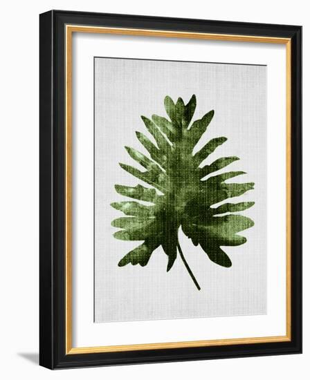 Tropical Leaf 2-LILA X LOLA-Framed Art Print