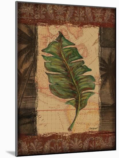 Tropical Leaf I-Todd Williams-Mounted Art Print