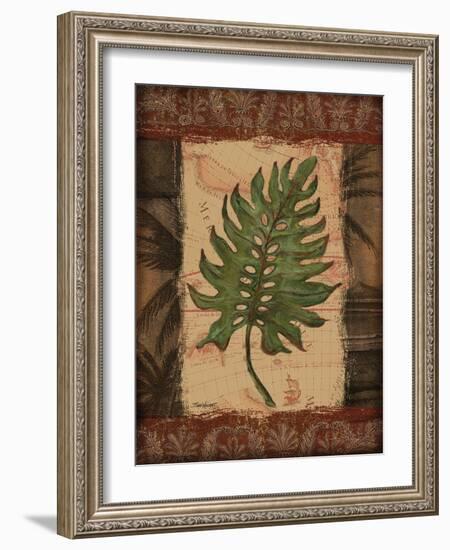 Tropical Leaf II-Todd Williams-Framed Art Print