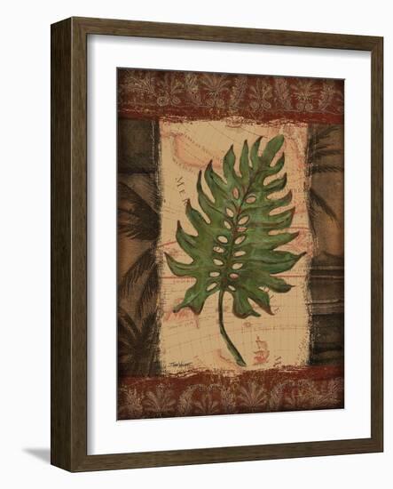 Tropical Leaf II-Todd Williams-Framed Art Print