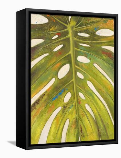 Tropical Leaf II-Patricia Pinto-Framed Stretched Canvas