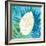 Tropical Leaf Silhouette 2-Bella Dos Santos-Framed Art Print