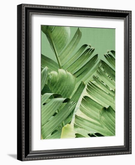 Tropical Leaves 2-LILA X LOLA-Framed Art Print