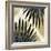 Tropical Leaves Golden 1-Kimberly Allen-Framed Art Print