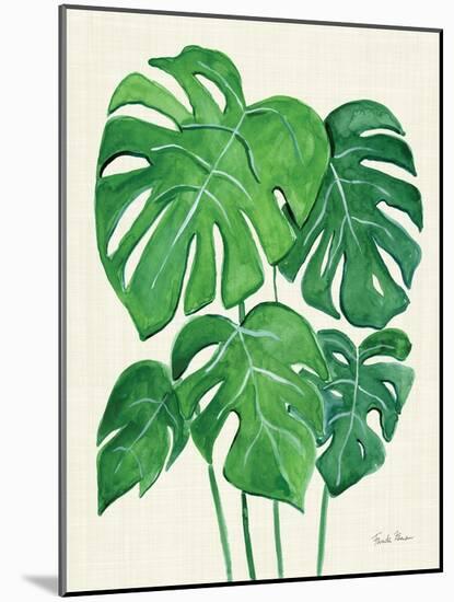 Tropical Leaves I-Farida Zaman-Mounted Art Print