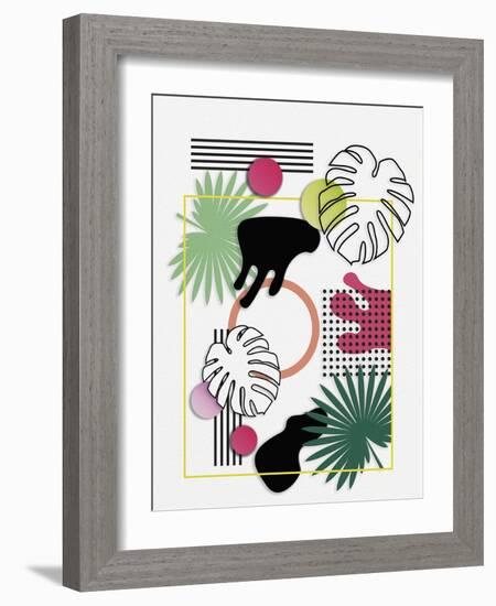 Tropical Memphis-Sasha Blake-Framed Giclee Print