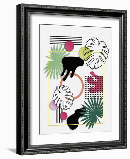 Tropical Memphis-Sasha Blake-Framed Giclee Print