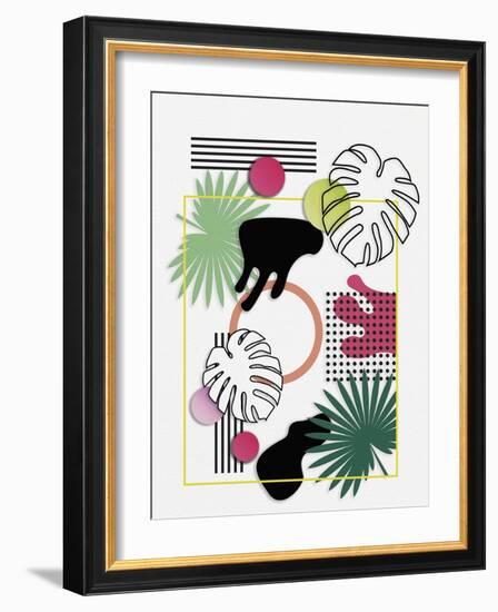 Tropical Memphis-Sasha Blake-Framed Giclee Print