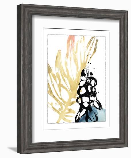 Tropical Moderne II-June Vess-Framed Art Print