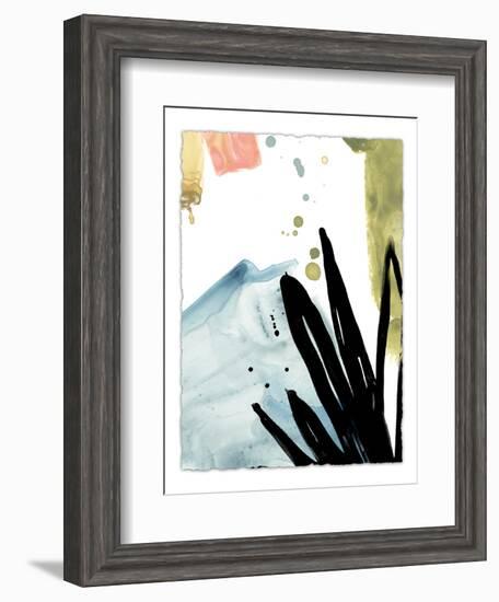 Tropical Moderne IX-June Vess-Framed Art Print