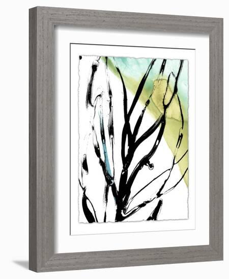 Tropical Moderne V-June Vess-Framed Art Print