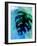 Tropical Monstera Leaf Watercolor-Jasmine Woods-Framed Art Print