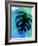 Tropical Monstera Leaf Watercolor-Jasmine Woods-Framed Art Print