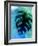 Tropical Monstera Leaf Watercolor-Jasmine Woods-Framed Art Print