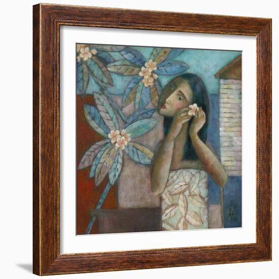 Tropical Morning-Wendy Wooden-Framed Giclee Print