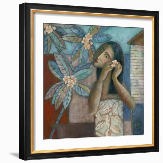 Tropical Morning-Wendy Wooden-Framed Giclee Print